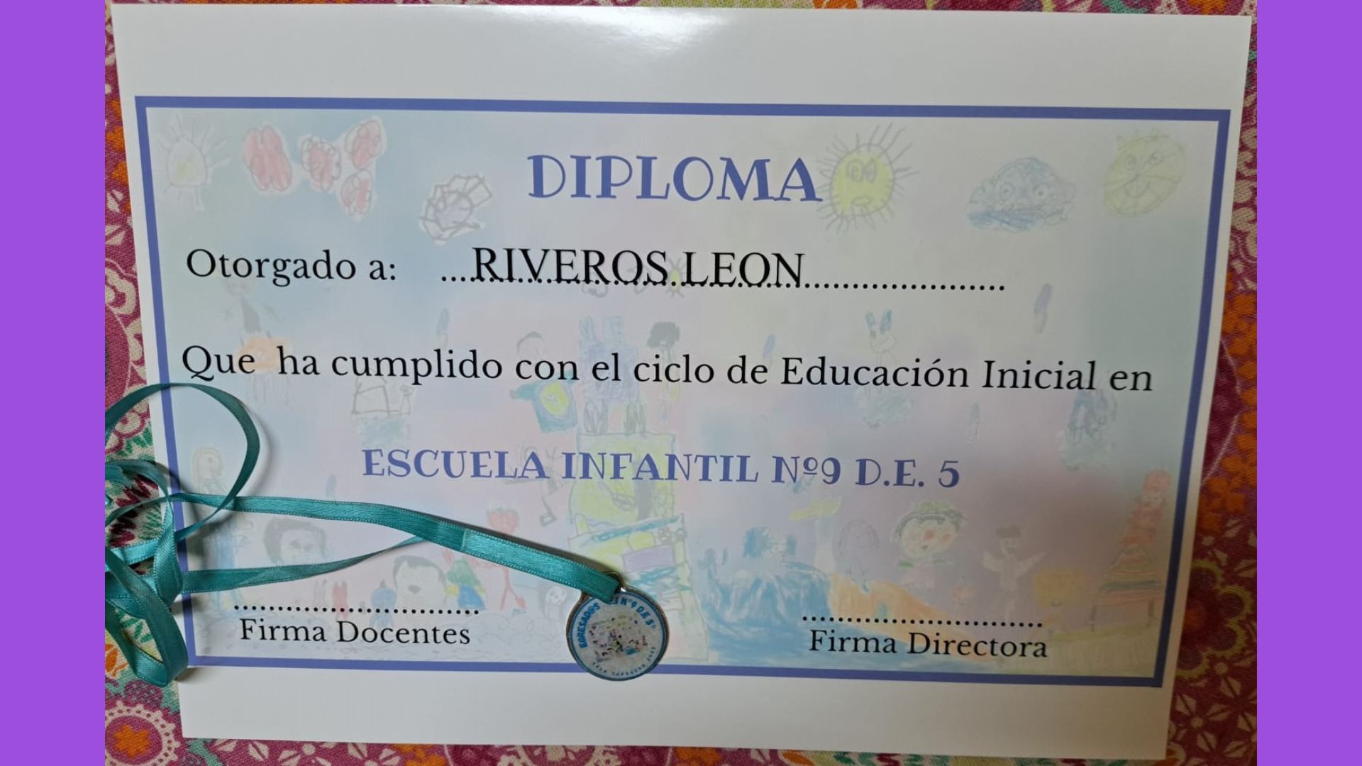 Ejemplo Medalla 1